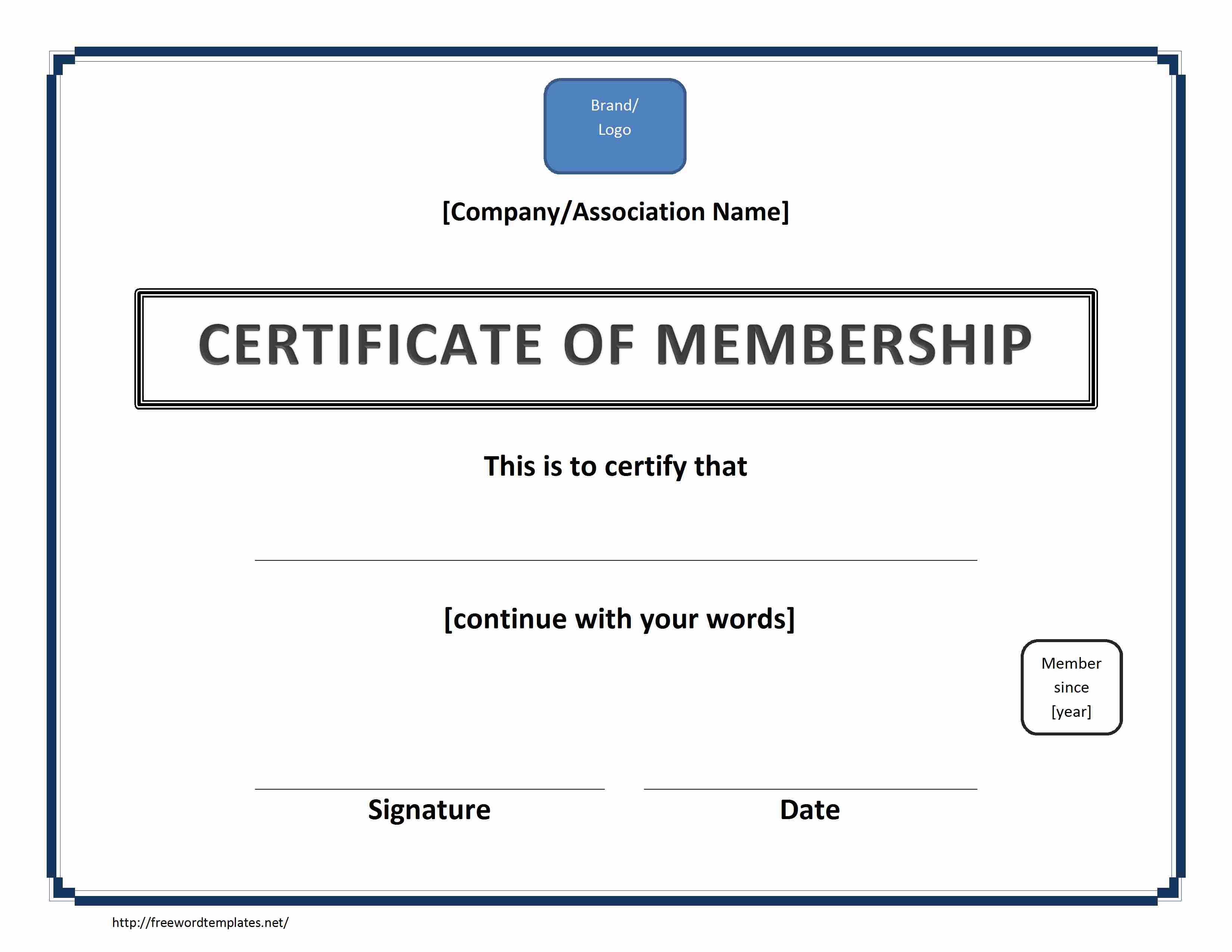 certificate-of-membership