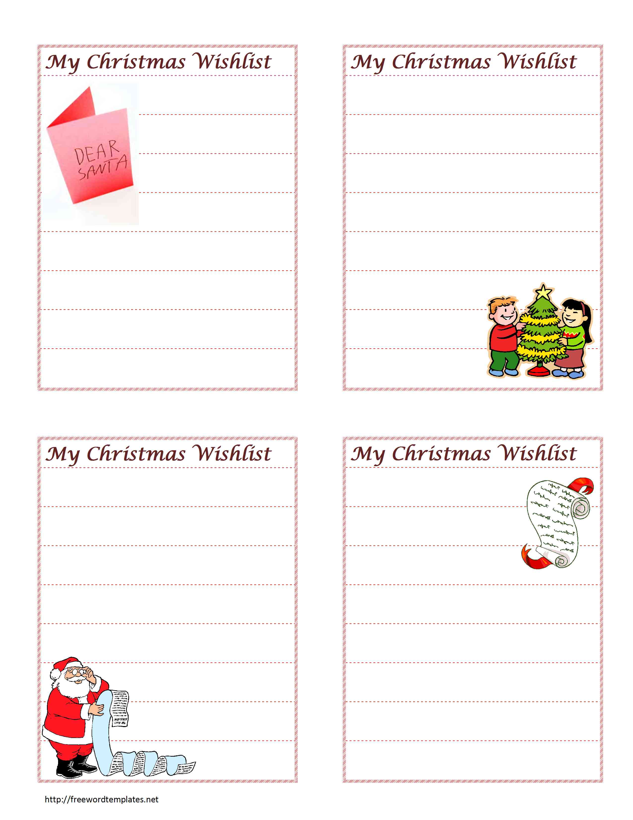 free downloadable christmas recipe card template for word