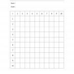 Math Addition Table Worksheet 