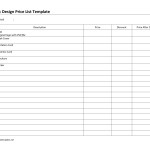 Graphic Design Price List