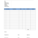 Stationery Request Form