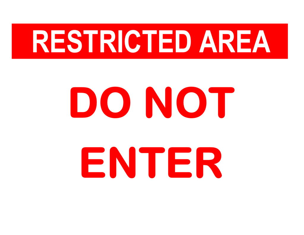 do-not-enter-sign