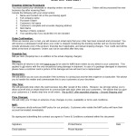 Drop Shipping Contract Template