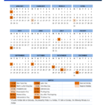 2018 USA Public Holidays Calendar