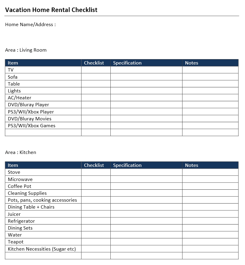 vacation checklist Archives Freewordtemplates net