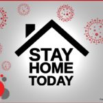 Stay at Home Poster Template
