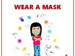 Wear a Mask Poster Template