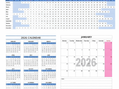 2026 Calendar Templates for Word